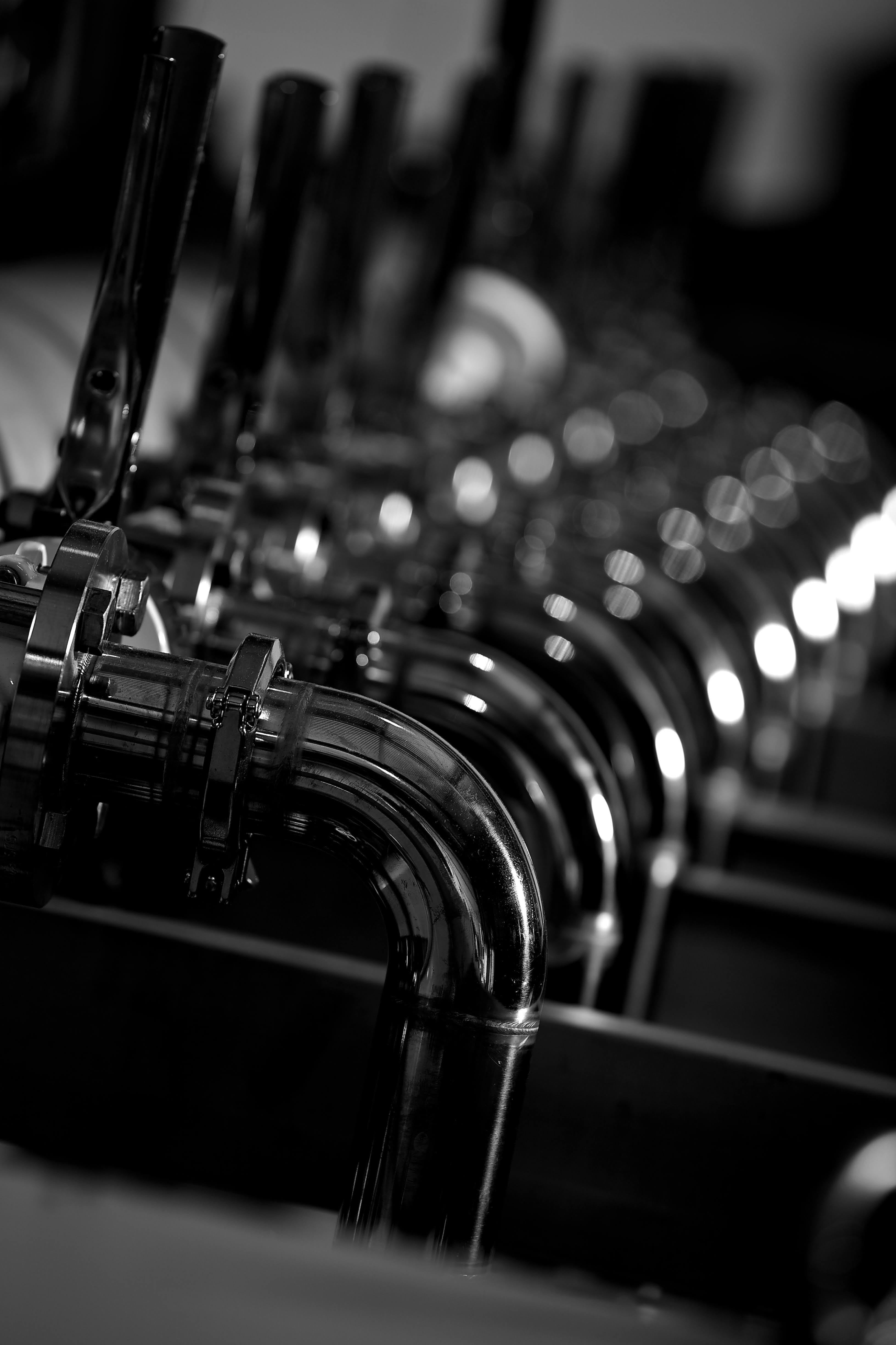 ユニット配管内面バフ研磨